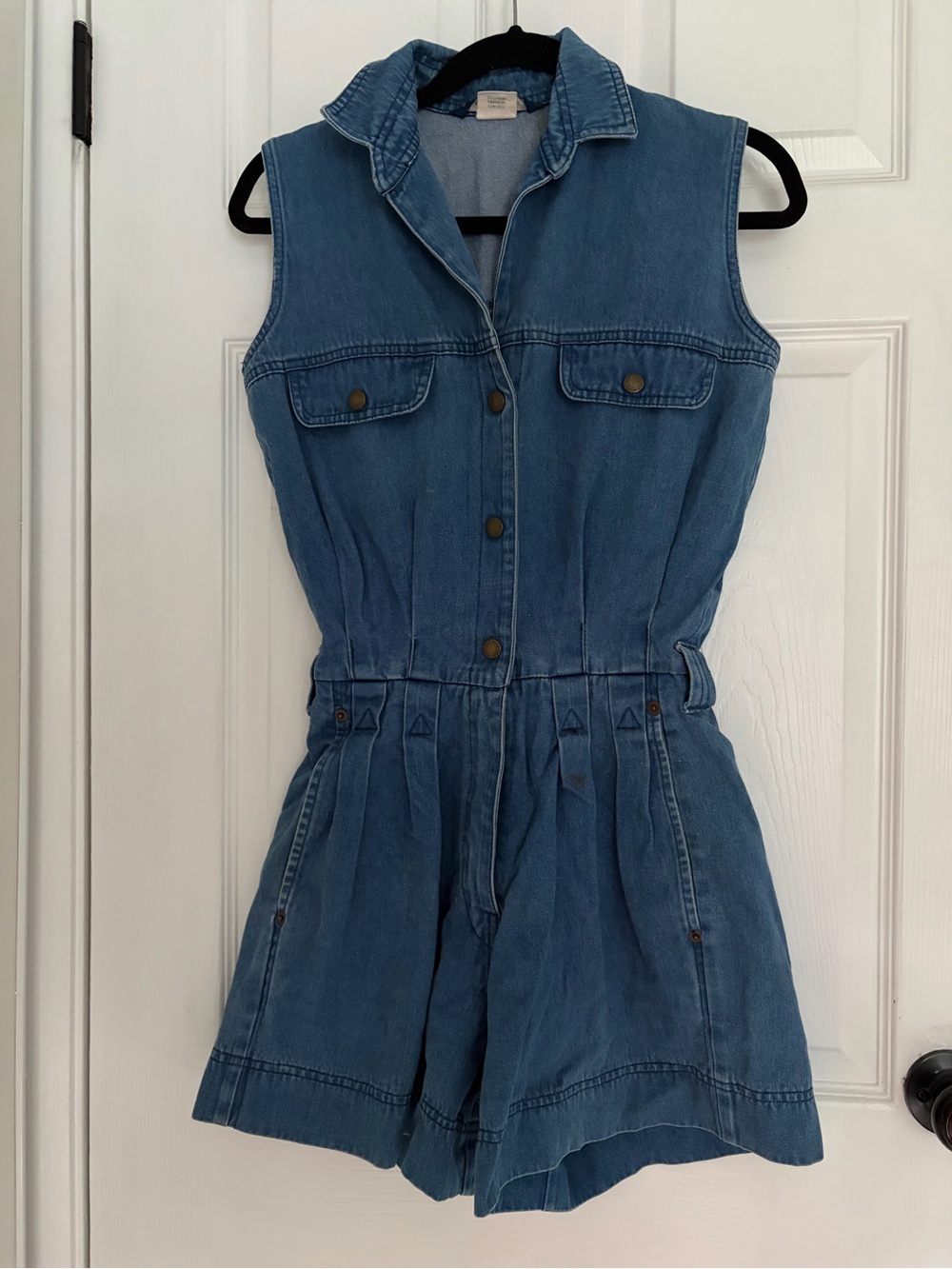 Vintage Denim Romper